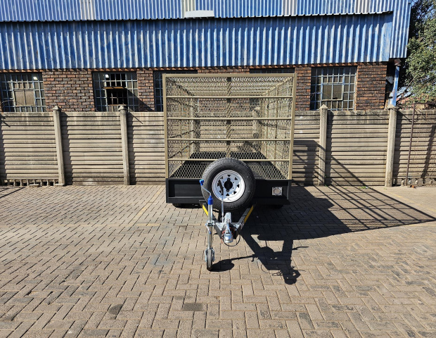 3 Meter Utility (High) (Mesh) (Roof) (Braked)